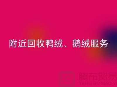 附近回收鸭绒、鹅绒和羽绒的优质服务——上海腾布贸易有限公司