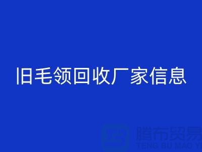 旧毛领回收厂家信息全攻略