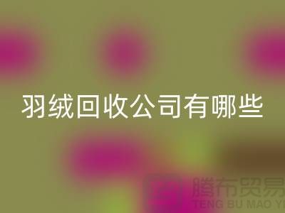 请问羽绒回收公司有哪些-泰州鸭绒回收厂家联系方式