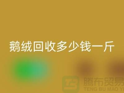 白羽绒回收：附近鸭绒回收价格，鹅绒回收多少钱一斤，专业厂家为您提供服务