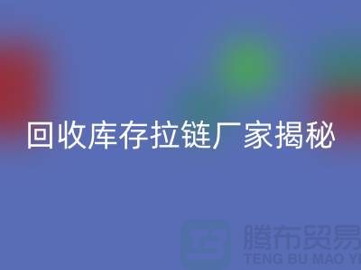 回收库存拉链揭秘：如何选择合适的拉链款式