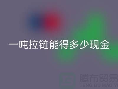 环保新时尚：回收拉链并赚钱！一吨拉链能得多少现金？