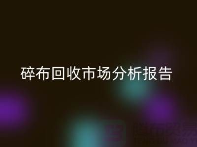 碎布回收市场分析报告总结