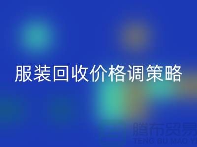 独家经验分享：库存服装回收价格调整的有效策略