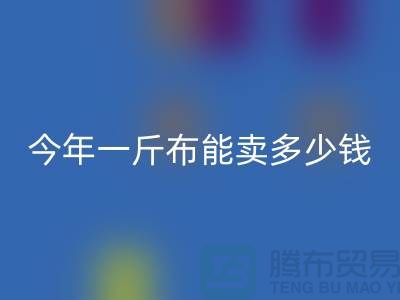 废旧布料回收价格全解析：2023年一斤能卖多少钱？